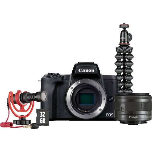 Canon EOS M50 Mark II Vlogger Kit