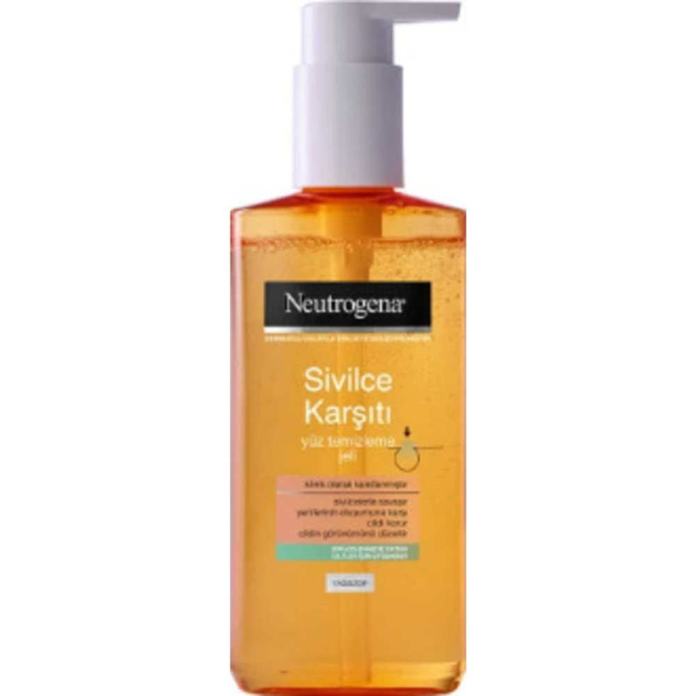 Neutrogena Sivilce Karşıtı Yüz Temizleme Jeli 200 ML