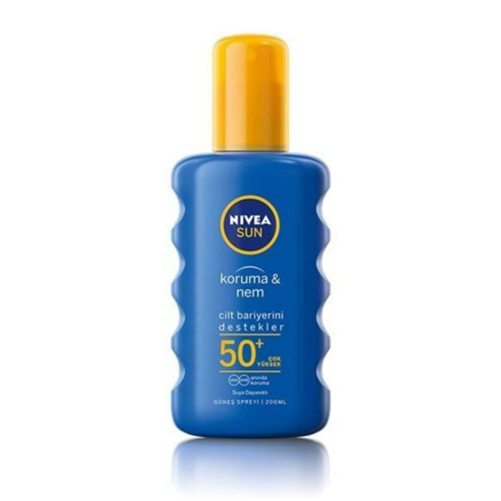 Nivea Sun 50+ Güneş Spreyi 200ml Koruma Nem