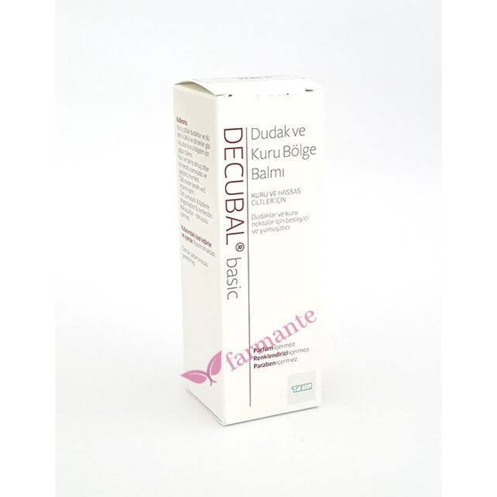 Decubal Dudak Ve Kuru Bölge Balmı 30 Ml