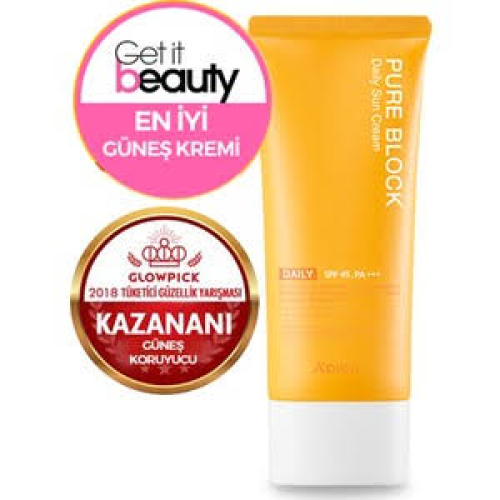 Missha A'PIEU Pure Block Natural Daily Sun Cream SPF45/PA+++ 50 ml.