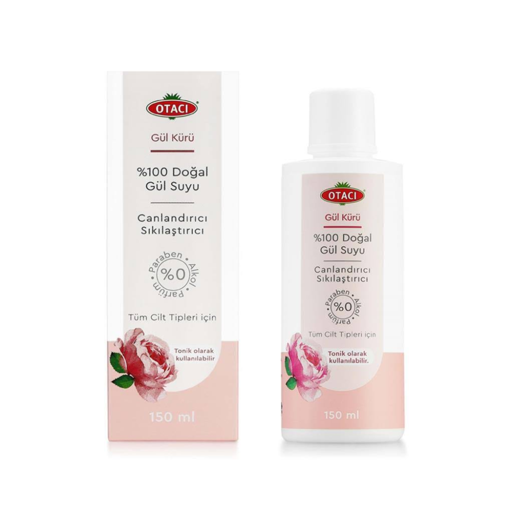 Otacı Gül Kürü Doğal Gül Suyu 150 Ml
