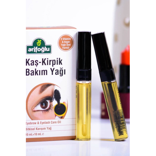 Arifoğlu Kaş - Kirpik Bakım Yağı 10 Ml + 10 Ml