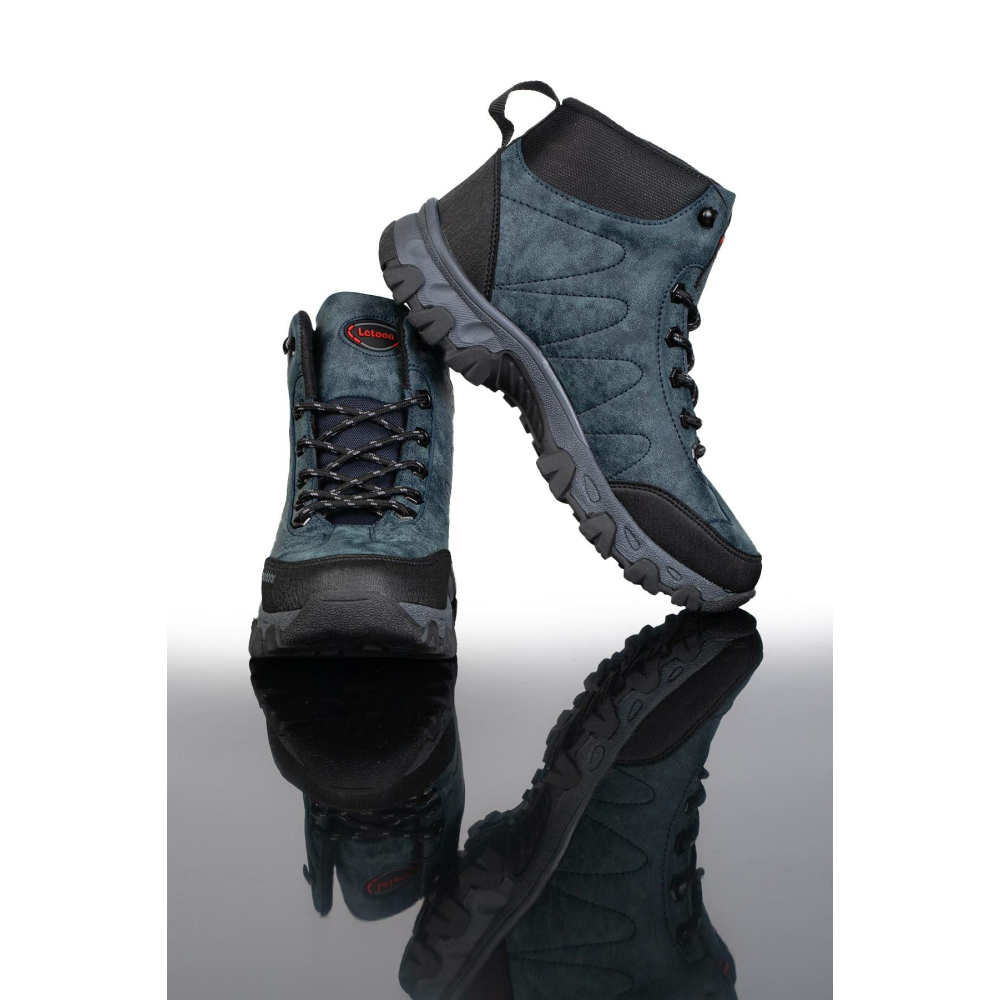 LETOON Erkek Lacivert Trekking Bot 45 Numara