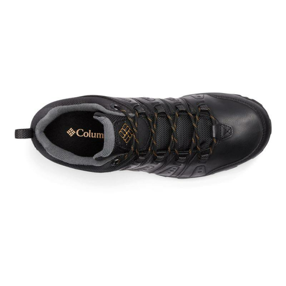 Columbia Woodburn Ii Waterproof Botlar Black, Caramel (010) US 17