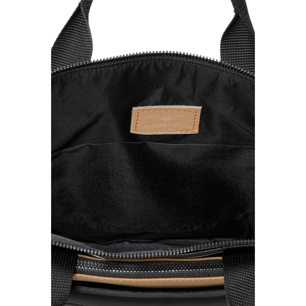 Lumberjack SATEN KAPITONE YTY EL 2PR Siyah Kadın Kol Çantası