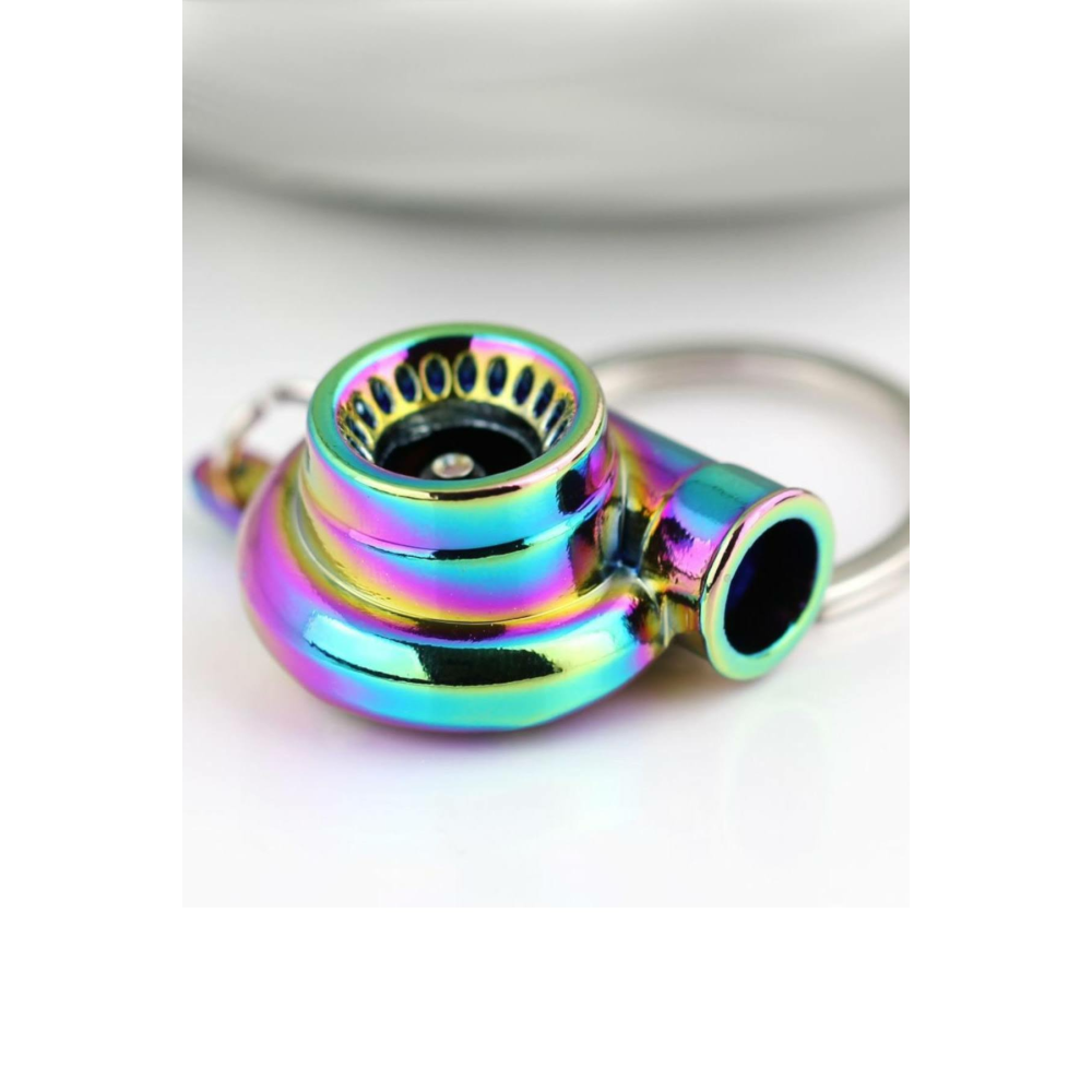 KDOT Metal Oto Anahtarlık Turbo Figürlü