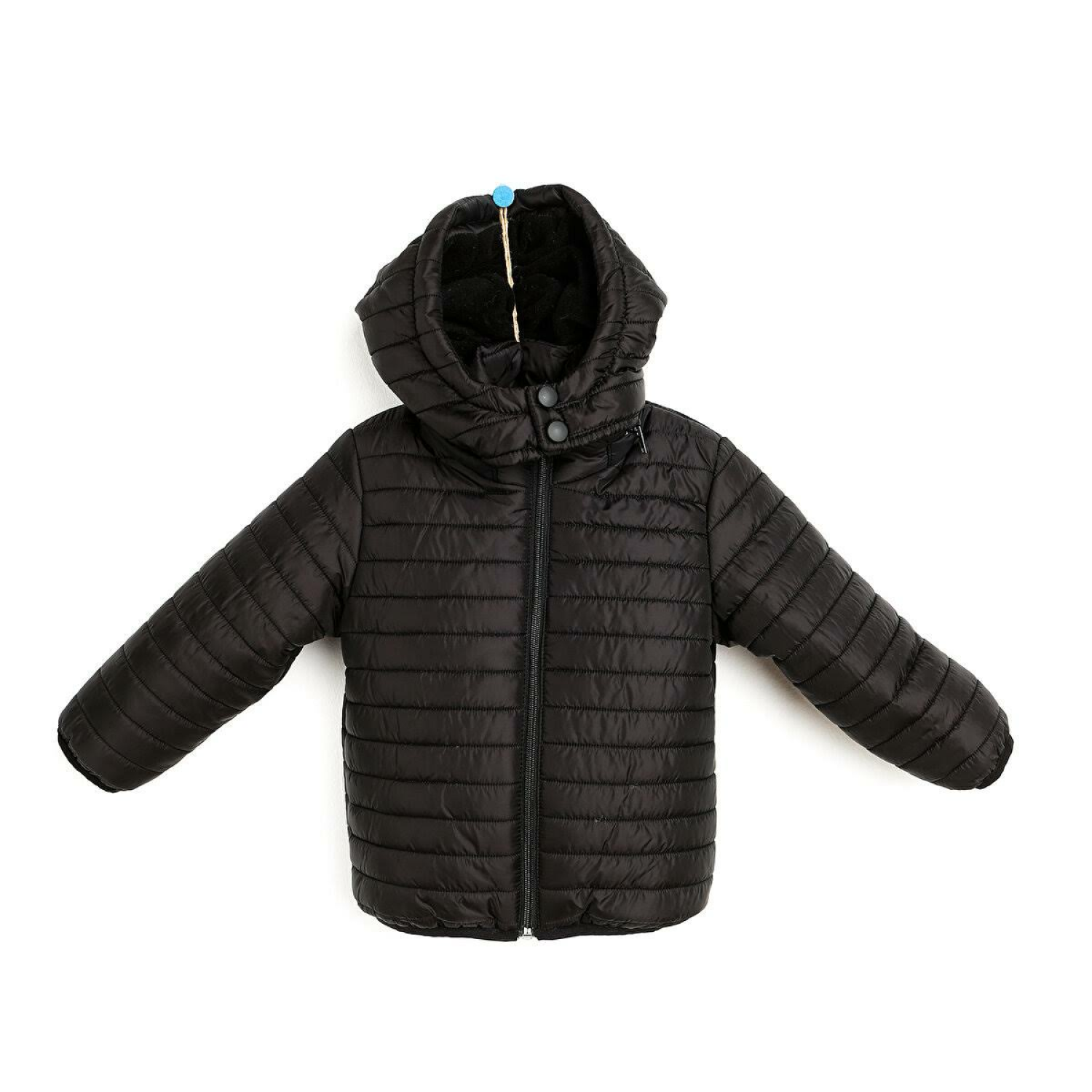 HelloBaby Basic Kapüşonlu Mont - Siyah