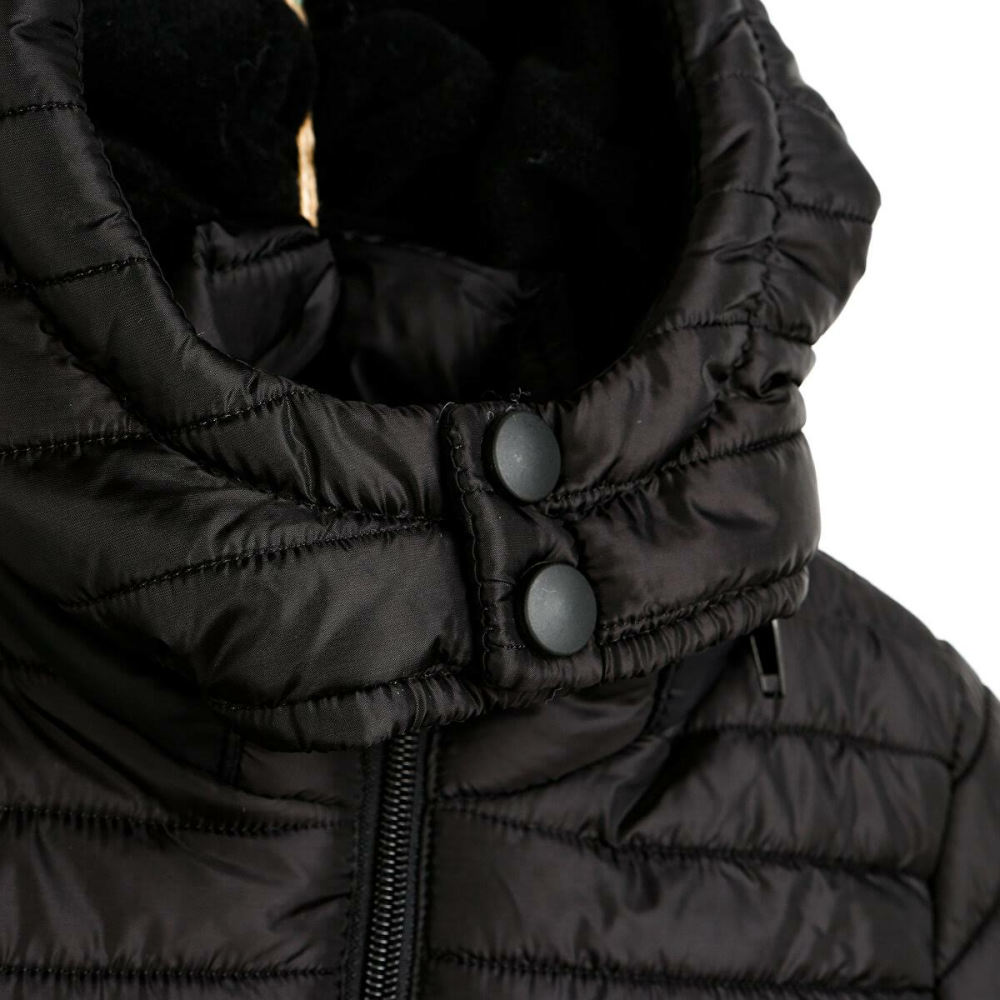 HelloBaby Basic Kapüşonlu Mont - Siyah