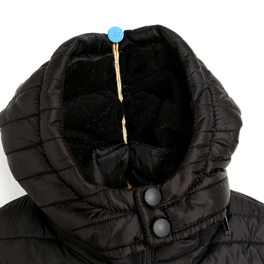 HelloBaby Basic Kapüşonlu Mont - Siyah