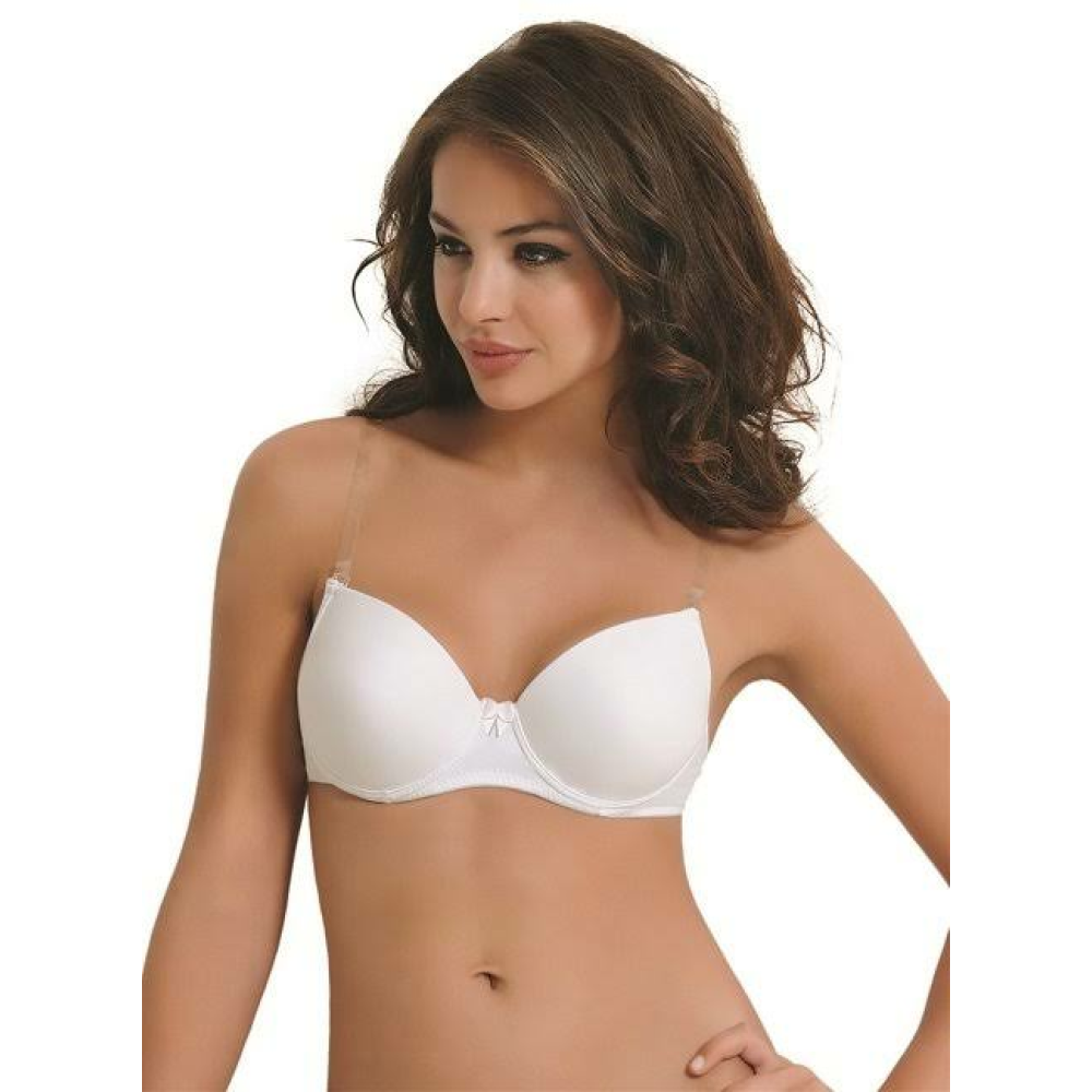 NBB Mikro Kaplı Desteksiz Sütyen 3505 | Beyaz