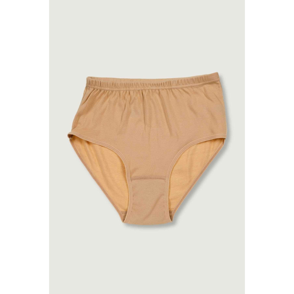 Tutku Kadın Karışık Renk 6'lı Paket Ribana Bato Külot S Beden