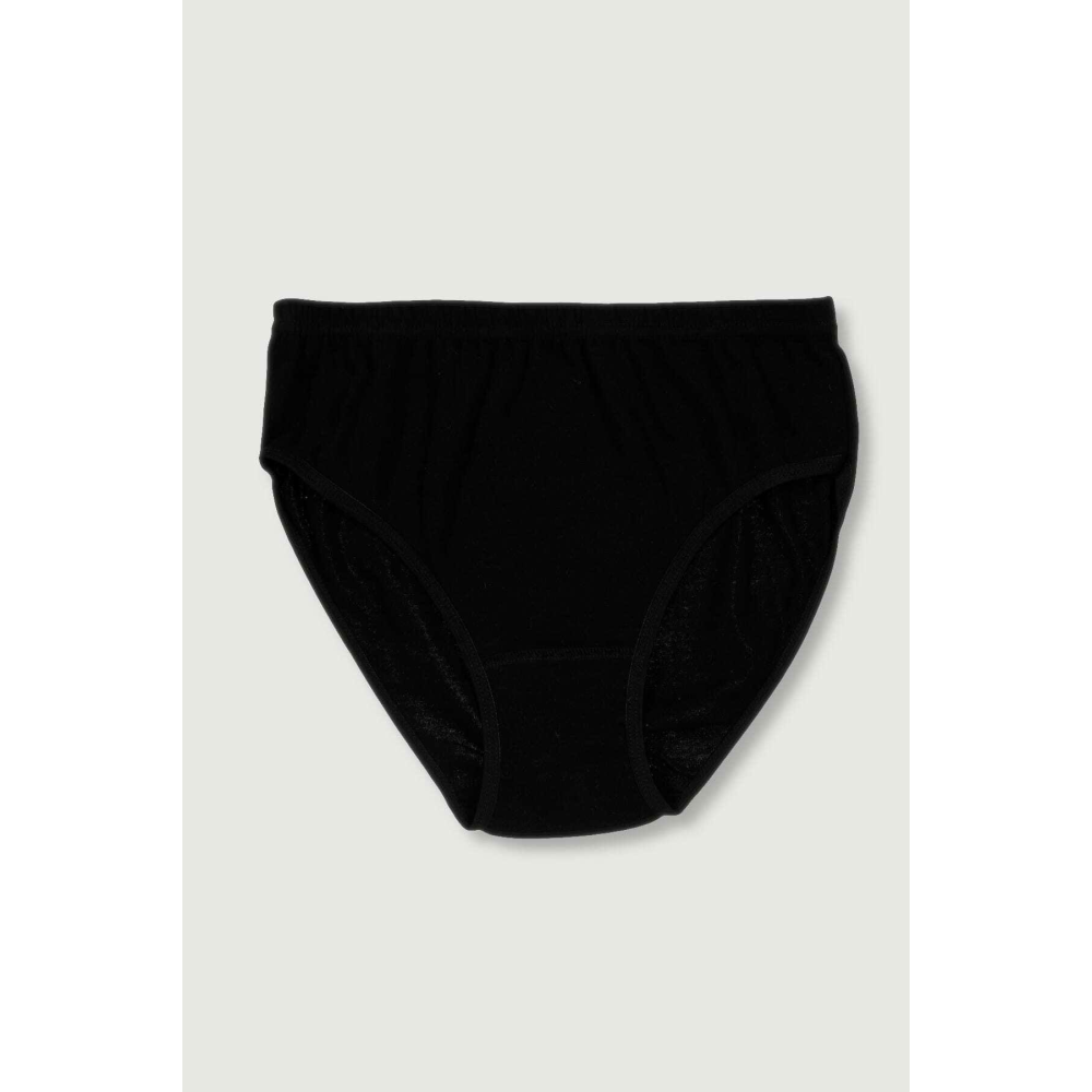 Tutku Kadın Karışık Renk 6'lı Paket Ribana Bato Külot S Beden