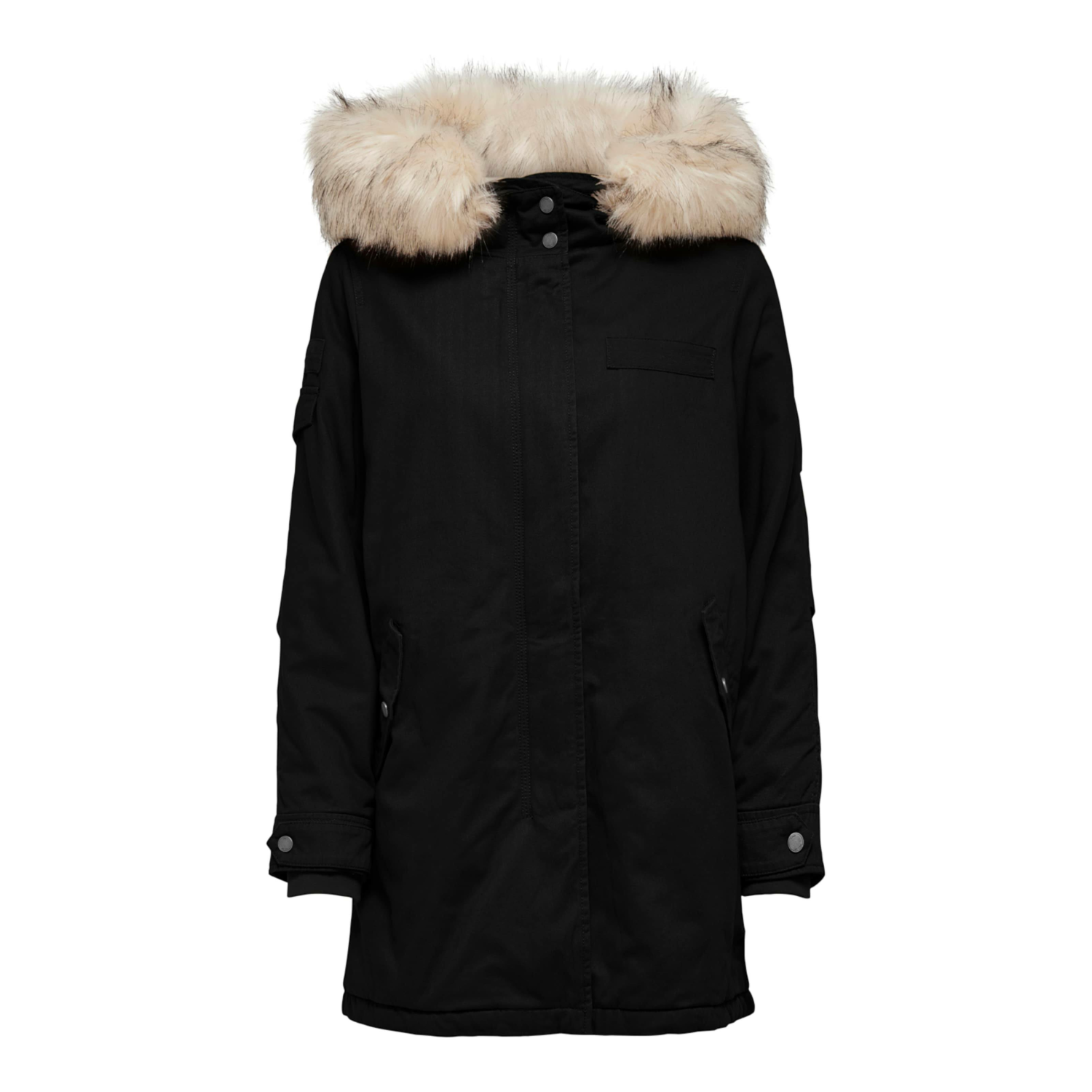 Only Kadın Siyah Parka M 15213755 Modeli