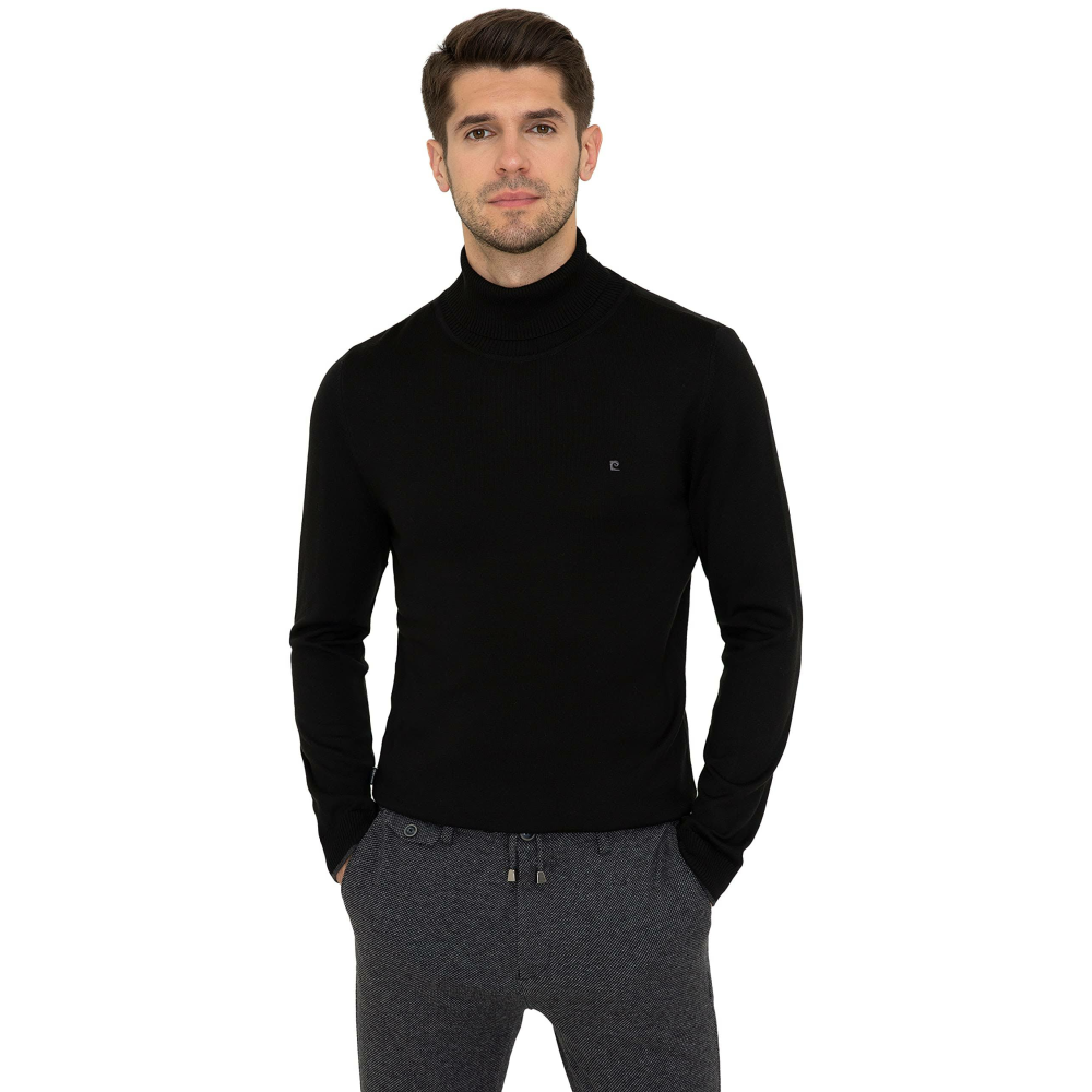 Pierre Cardin Erkek Balıkçı Yaka Triko Kazak Basic