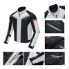 Motosiklet Ceketi Motosiklet Motorcu Su Geçirmez Ceketler Rüzgar Geçirmez Tam Gövde Koruyucu Donanım Zırhlı Sonbahar Yaz Kış Erkekler için