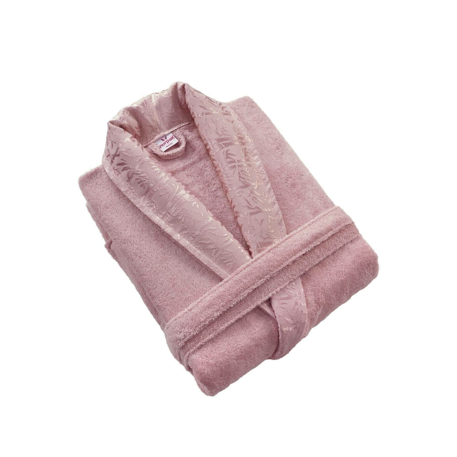 Nurpak Bambu Tek Bornoz Gülkurusu