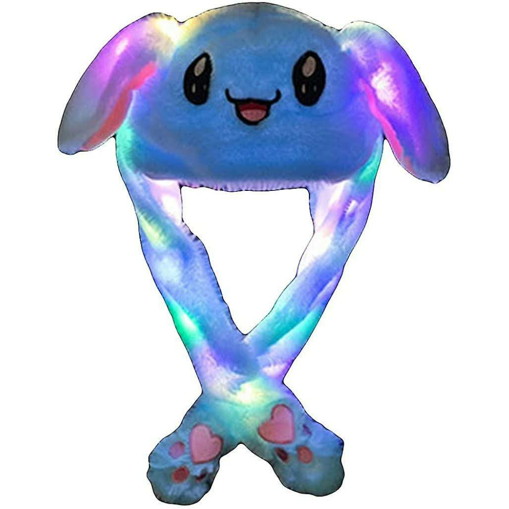 Komik Peluş Tavşan Şapka Kulak Hareket / Zıplama Tavşan Şapka Sevimli Unisex