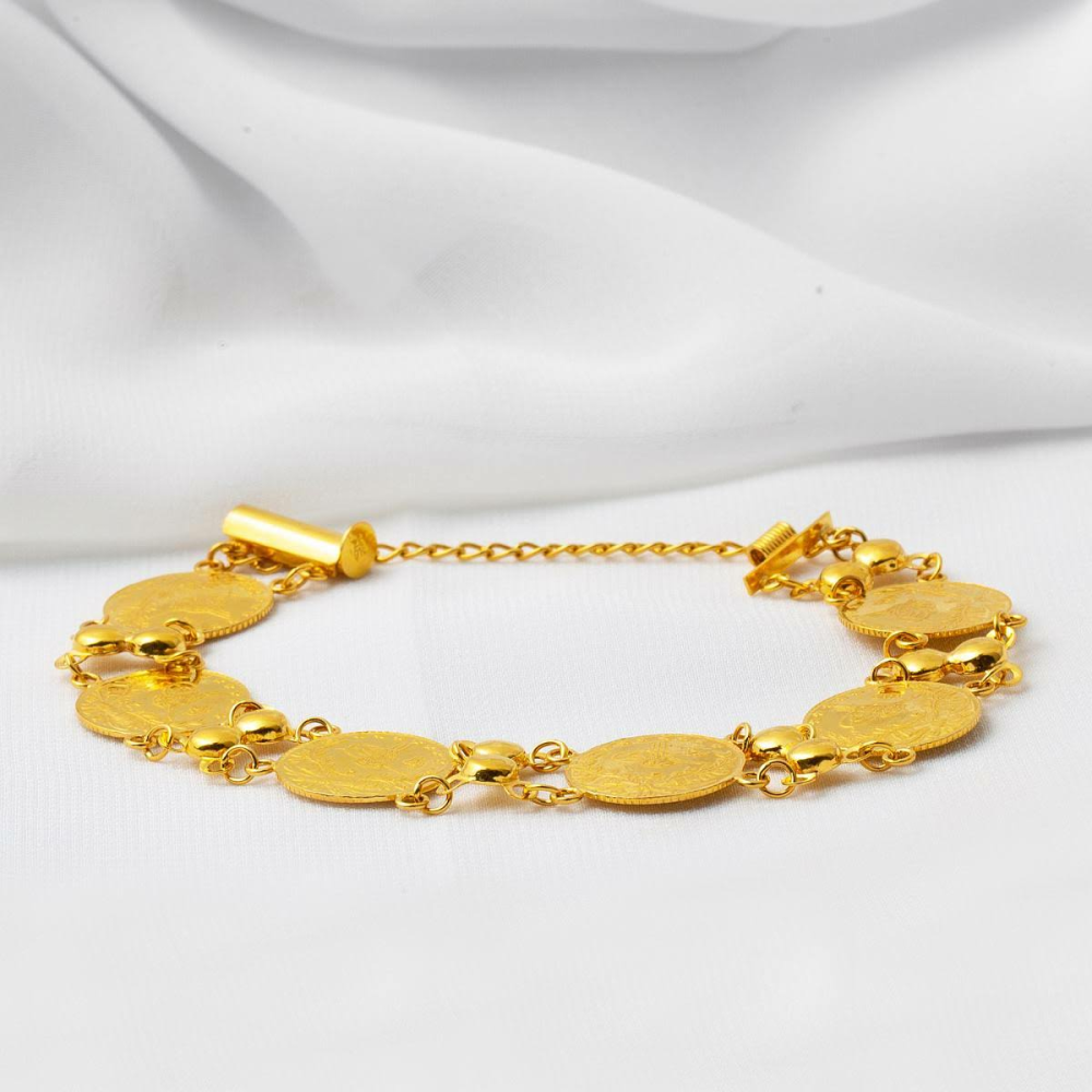 Bilezikci 6 Reşat Çeyrek Altınlı 22 Ayar Bileklik