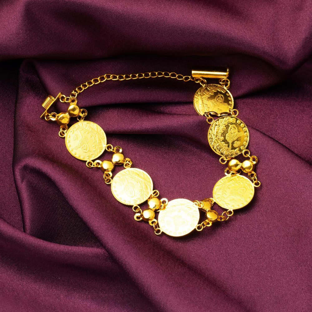 Bilezikci 6 Reşat Çeyrek Altınlı 22 Ayar Bileklik