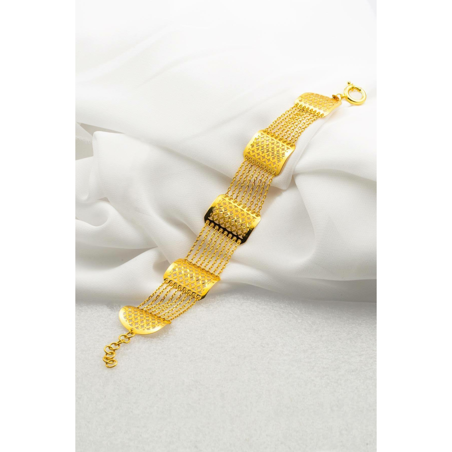 Bilezikci Urfa Akıtması 22 Ayar Altın Bileklik