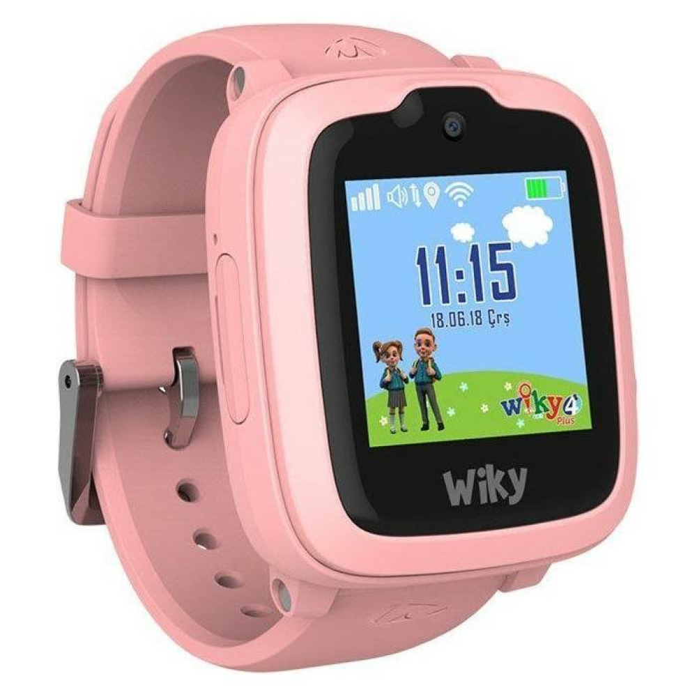 Wiky Watch 4 PLUS Akıllı Çocuk Saati Pembe