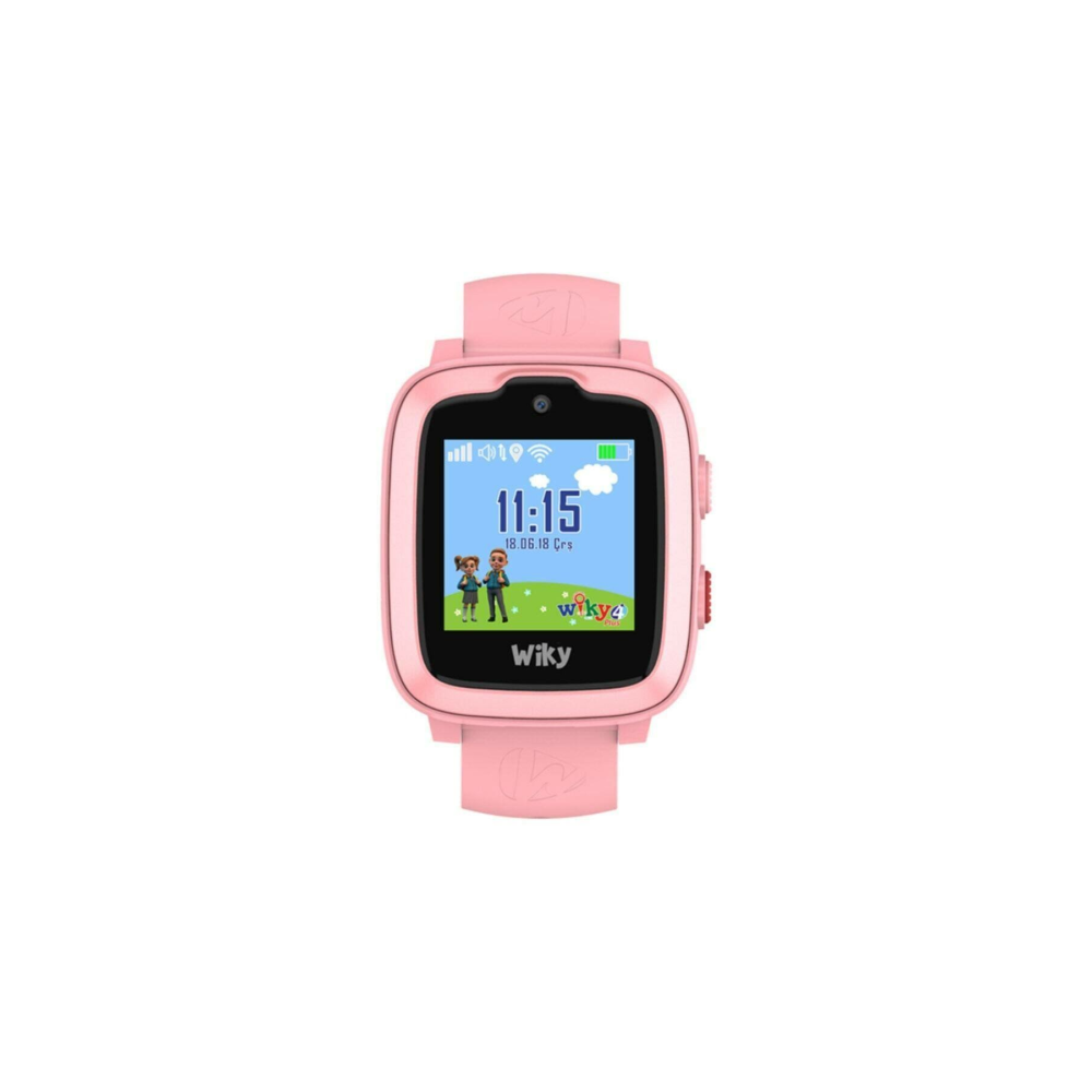 Wiky Watch 4 PLUS Akıllı Çocuk Saati Pembe