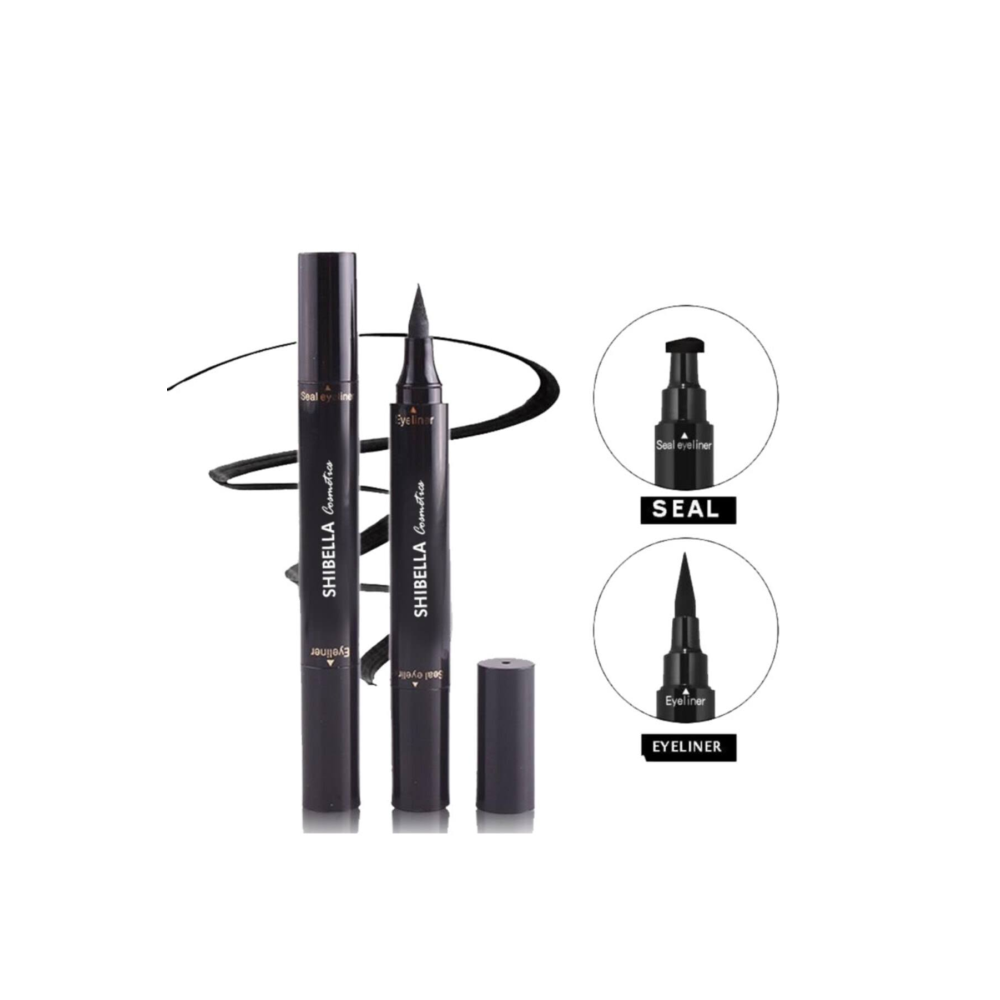 Shibella Cosmetics Suya Dayanıklı Çift Taraflı Damga Eyeliner