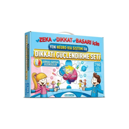 Adeda 2 Yaş Dikkati Güçlendirme Seti