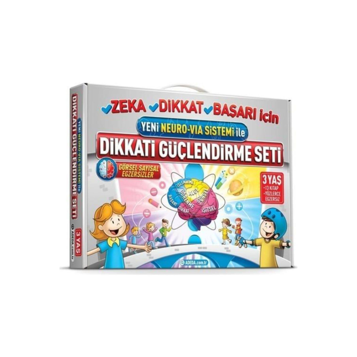 Adeda 3 Yaş Dikkati Güçlendirme Seti