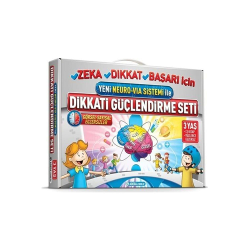 Adeda 3 Yaş Dikkati Güçlendirme Seti