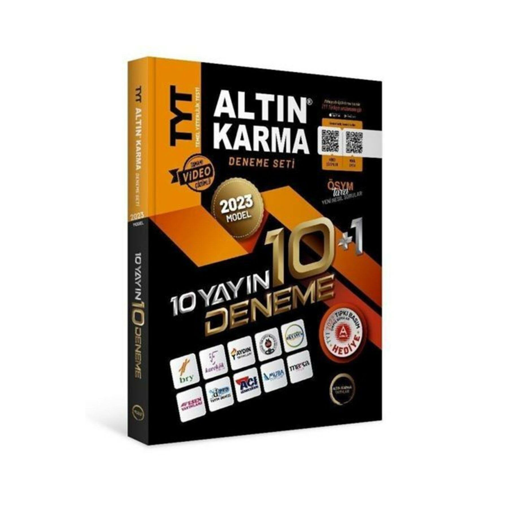 Altın Karma 2023 TYT 10 Farklı Yayın 10+1 Deneme Seti