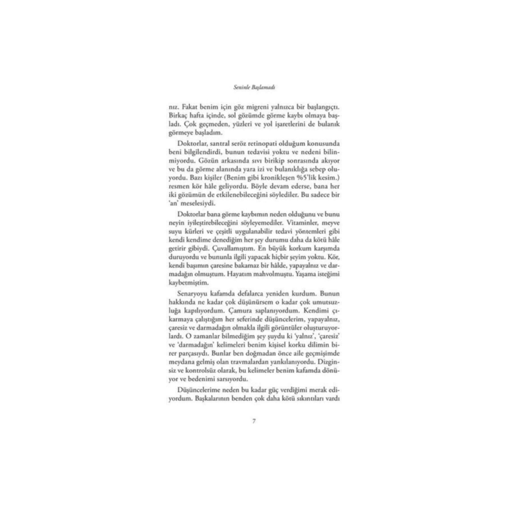 Mark Wolynn - Seninle Başlamadı