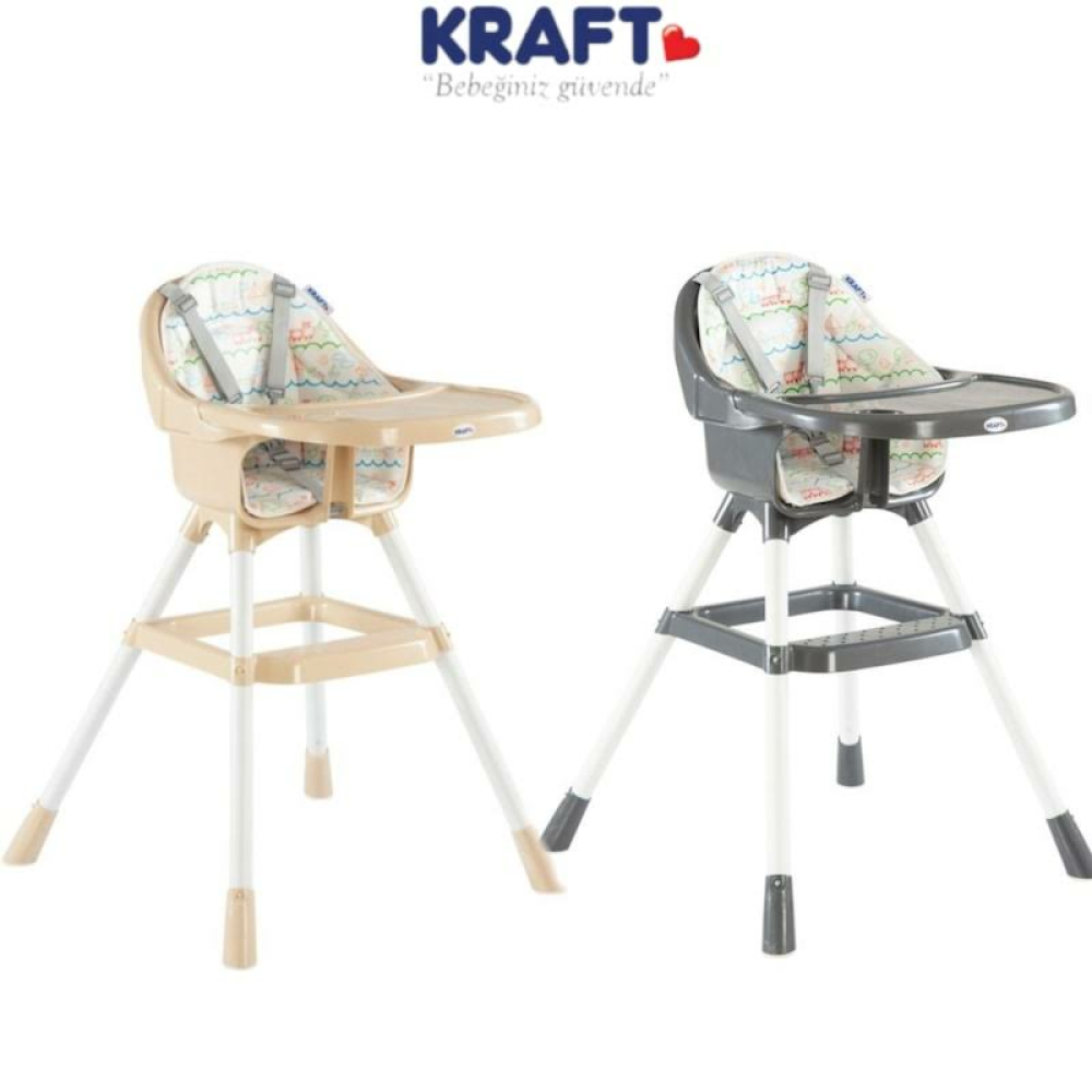 KRAFT Snack Mama Sandalyesi Gri