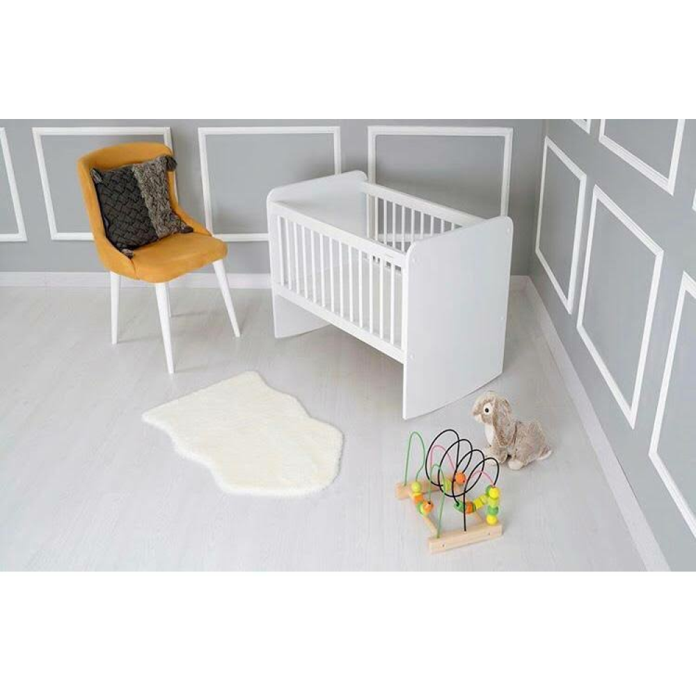 Babi Baby Ahşap Sallanır Bebek Beşik 50 x 90 cm