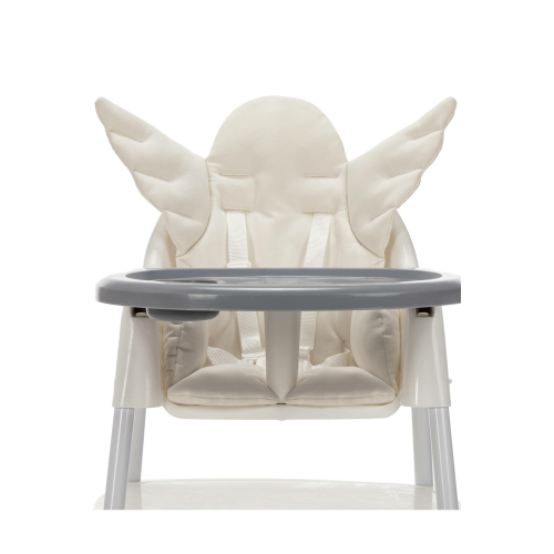Wellgro Angel Wings Çok Amaçlı Mama Sandalyesi Minderi Ekru