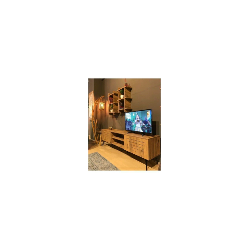 Vivense Kare Tv Ünitesi Düz Çizgi