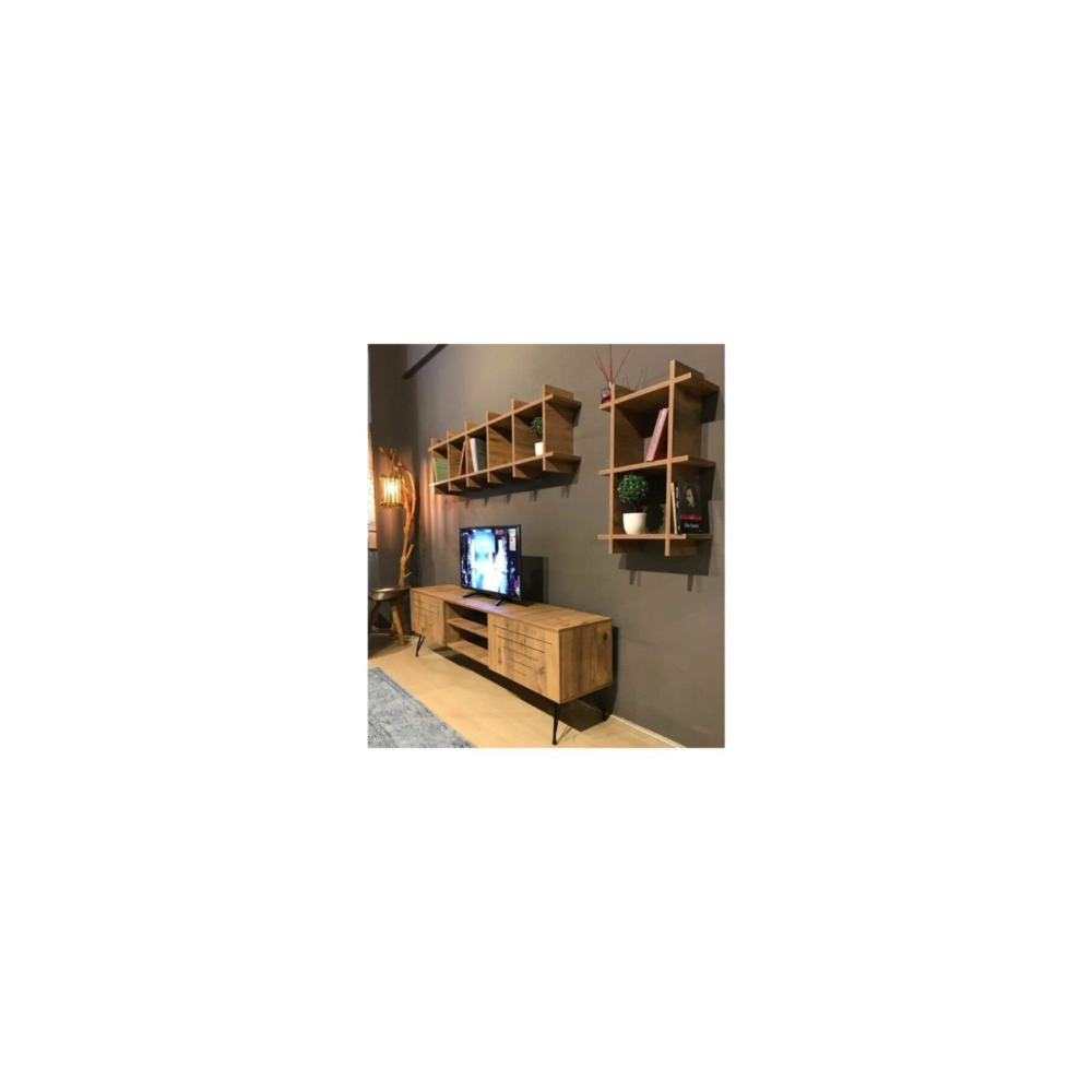 Vivense Kare Tv Ünitesi Düz Çizgi