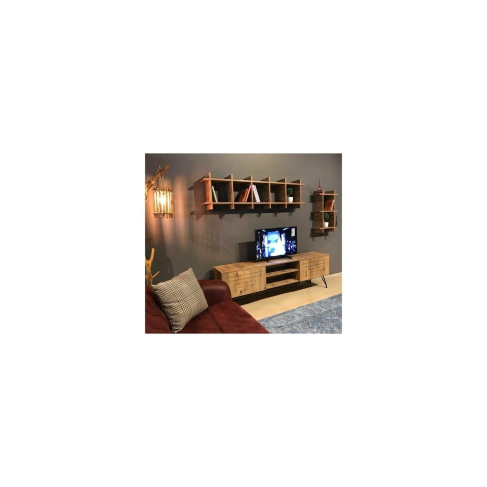 Vivense Kare Tv Ünitesi Düz Çizgi