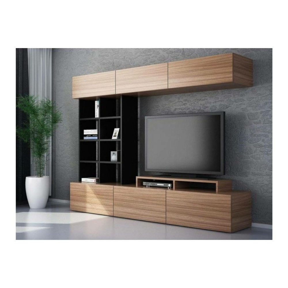 Vivense SASA TV ÜNİTESİ TEAK SİYAH