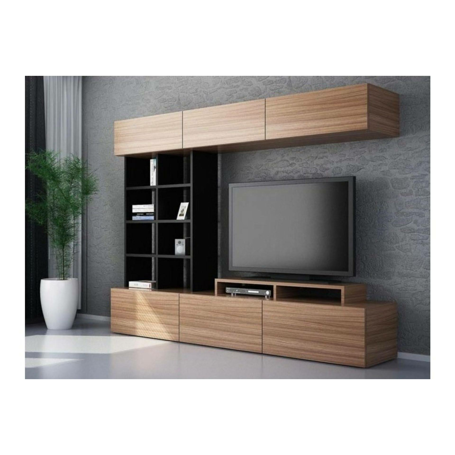 Vivense SASA TV ÜNİTESİ TEAK SİYAH