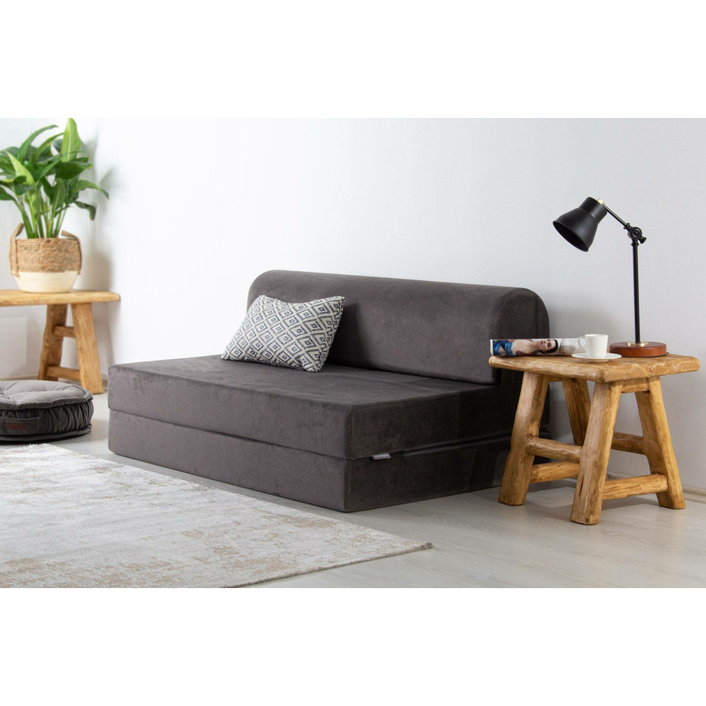 Magic Katlanır Yataklı Koltuk Çift Kişilik, Antrasit