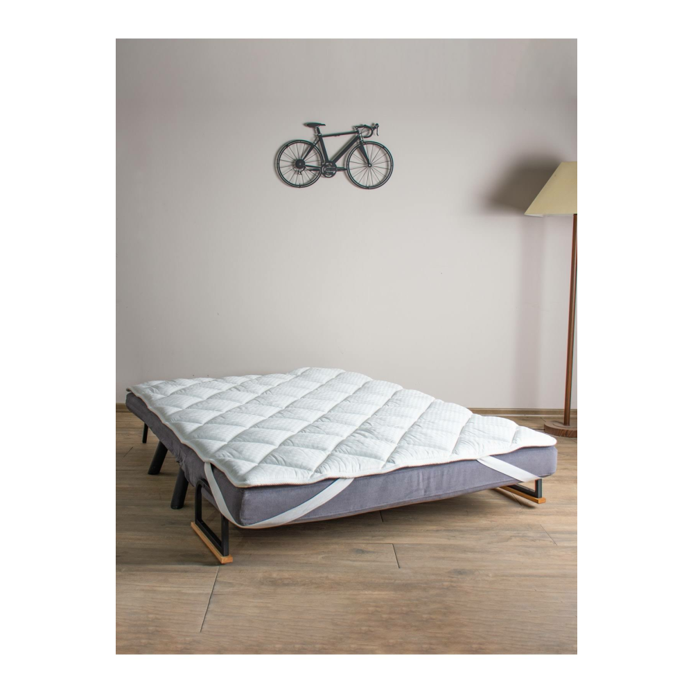 Pafu Sando Ikili Katlanır Pedli Yataklı Koltuk - Gri