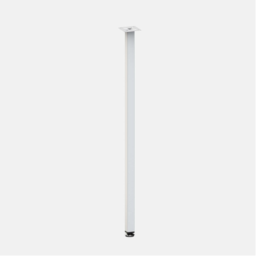 Tempo 25X25 mm Masa Ayağı Beyaz