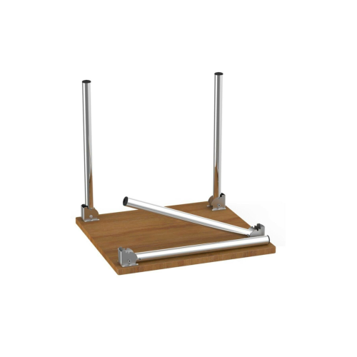 Tempo Katlanır Masa Ayağı Krom Çap 42