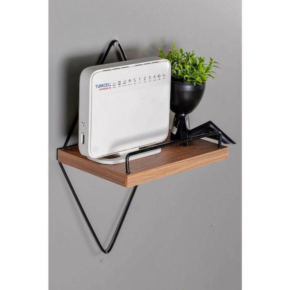 Fullreyon Dekoratif Modem Rafı Priz Üstü Raf Aksesuar Rafı (511818164)