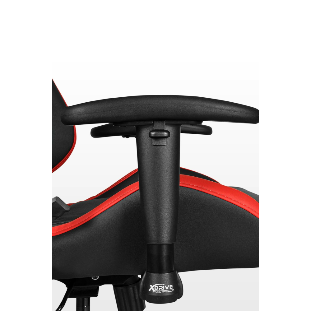 XDrive 15'li Profesyonel Oyuncu Koltuğu Kırmızı / Siyah