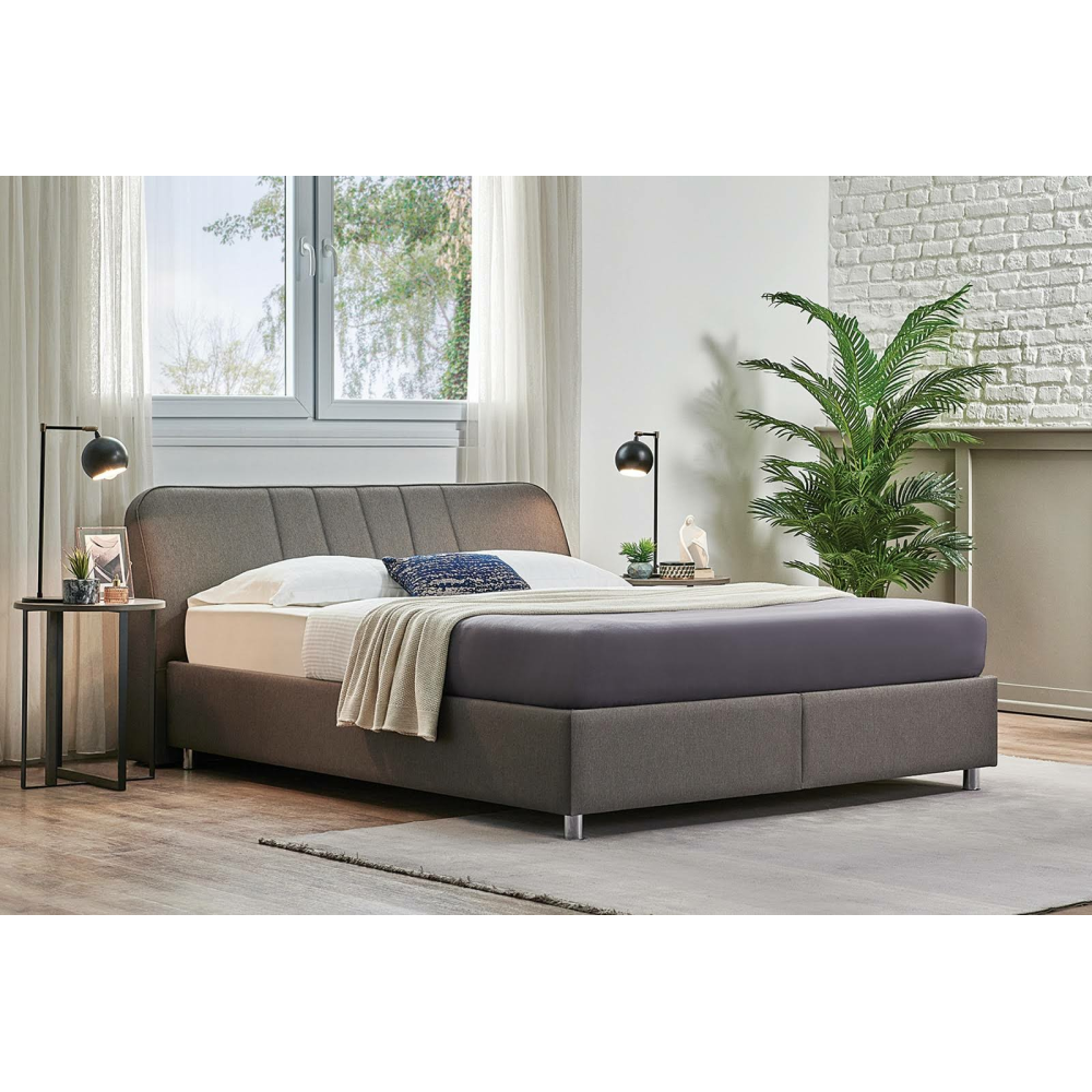 Yataş Bedding Petit Başlık Somni Baza Set 150x200 - Antrasit