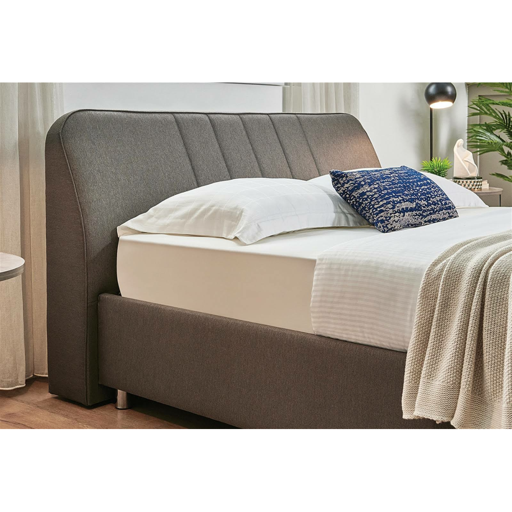 Yataş Bedding Petit Başlık Somni Baza Set 150x200 - Antrasit