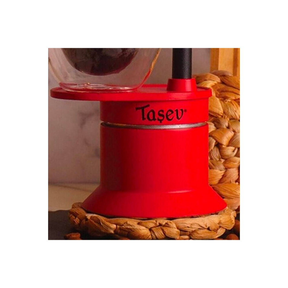 Taşev Bologna Kırmızı Açık Moka Pot T3502